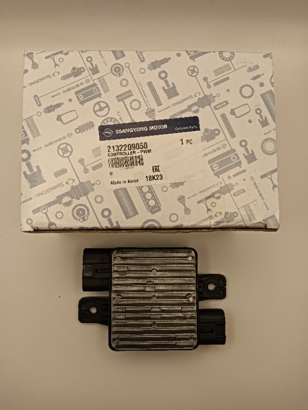 Unidad Control Electroventilador Actyon / New #1